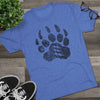 Liberator Distressed Single Color Triblend Athletic Shirt T-Shirt Printify 