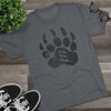 Liberator Distressed Single Color Triblend Athletic Shirt T-Shirt Printify 