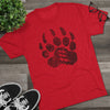 Liberator Distressed Single Color Triblend Athletic Shirt T-Shirt Printify 