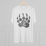 Liberator Distressed Single Color Triblend Athletic Shirt T-Shirt Printify 