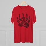 Liberator Distressed Single Color Triblend Athletic Shirt T-Shirt Printify 