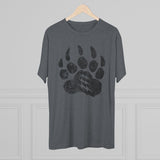 Liberator Distressed Single Color Triblend Athletic Shirt T-Shirt Printify 
