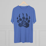 Liberator Distressed Single Color Triblend Athletic Shirt T-Shirt Printify 