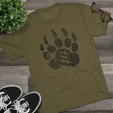 Liberator Distressed Single Color Triblend Athletic Shirt T-Shirt Printify 