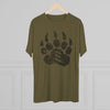 Liberator Distressed Single Color Triblend Athletic Shirt T-Shirt Printify 