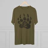 Liberator Distressed Single Color Triblend Athletic Shirt T-Shirt Printify 