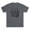 Liberator Distressed Single Color Triblend Athletic Shirt T-Shirt Printify Tri-Blend Premium Heather S 
