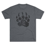 Liberator Distressed Single Color Triblend Athletic Shirt T-Shirt Printify Tri-Blend Premium Heather S 