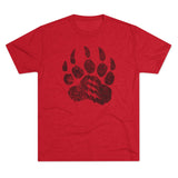Liberator Distressed Single Color Triblend Athletic Shirt T-Shirt Printify Tri-Blend Vintage Red S 