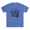 Liberator Distressed Single Color Triblend Athletic Shirt T-Shirt Printify Tri-Blend Vintage Royal S 