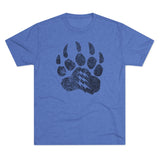 Liberator Distressed Single Color Triblend Athletic Shirt T-Shirt Printify Tri-Blend Vintage Royal S 