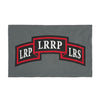 LRP LRRP LRS Scroll Insignia Double-Sided Flag - 36 x 60 Home Decor Printify 36'' × 60'' 