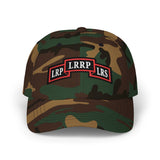 LRP LRRP PRS – Military Retro Embroidered Tactical Hat Hats Printify Green Camo One size 