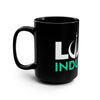 LUGA Industries 15oz Black Mug Mug Printify 
