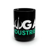 LUGA Industries 15oz Black Mug Mug Printify 