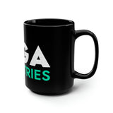 LUGA Industries 15oz Black Mug Mug Printify 