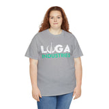 LUGA Industries - Unisex Heavy Cotton Tee T-Shirt Printify 