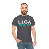 LUGA Industries - Unisex Heavy Cotton Tee T-Shirt Printify 