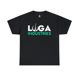 LUGA Industries - Unisex Heavy Cotton Tee T-Shirt Printify Black S 