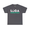 LUGA Industries - Unisex Heavy Cotton Tee T-Shirt Printify Charcoal S 