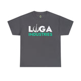 LUGA Industries - Unisex Heavy Cotton Tee T-Shirt Printify Charcoal S 