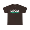 LUGA Industries - Unisex Heavy Cotton Tee T-Shirt Printify Dark Chocolate S 