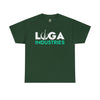 LUGA Industries - Unisex Heavy Cotton Tee T-Shirt Printify Forest Green S 