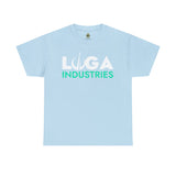LUGA Industries - Unisex Heavy Cotton Tee T-Shirt Printify Light Blue S 