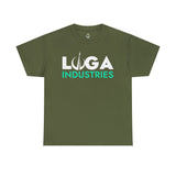 LUGA Industries - Unisex Heavy Cotton Tee T-Shirt Printify Military Green S 