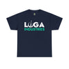 LUGA Industries - Unisex Heavy Cotton Tee T-Shirt Printify Navy S 