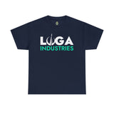 LUGA Industries - Unisex Heavy Cotton Tee T-Shirt Printify Navy S 