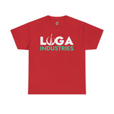 LUGA Industries - Unisex Heavy Cotton Tee T-Shirt Printify Red S 