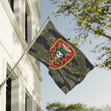 MACV Jungle Camo Double-Sided Flag - 36 x 60 Home Decor Printify 