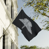 Military Free Fall (HALO) Badge Double-Sided Flag - 36 x 60 Home Decor Printify 