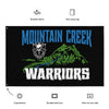 Mountain Creek Warriors Black Indoor Flag Wall Art American Marauder 