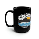 Nangarhar Hiking and Fishing Adventure Club 15oz Black Mug Mug Printify 