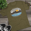 Nangarhar Hiking and Fishing Adventure Club Triblend Athletic Shirt T-Shirt Printify 