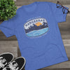 Nangarhar Hiking and Fishing Adventure Club Triblend Athletic Shirt T-Shirt Printify 