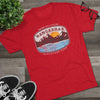 Nangarhar Hiking and Fishing Adventure Club Triblend Athletic Shirt T-Shirt Printify 