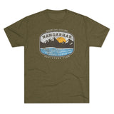 Nangarhar Hiking and Fishing Adventure Club Triblend Athletic Shirt T-Shirt Printify Tri-Blend Military Green S 