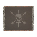 Nous Defions Woven Blanket Home Decor Printify 