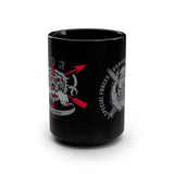 ODA 9135 No Finger Combat Diver Black Mug Mug Printify 
