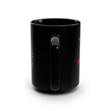 ODA 9135 No Finger Combat Diver Black Mug Mug Printify 