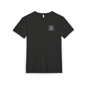 ODA 9135 No Finger Combat Diver / Team Insignia Unisex Sueded T-Shirt T-Shirt Printify S Black 