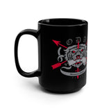 ODA 9135 No Finger DOL Insignia Black Mug Mug Printify 15oz 