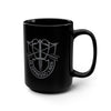 ODA 9135 No Finger DOL Insignia Black Mug Mug Printify 