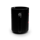 ODA 9135 No Finger DOL Insignia Black Mug Mug Printify 