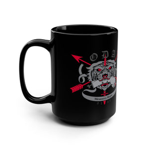 ODA 9135 No Finger Insignia Black Mug Mug Printify 15oz 