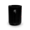 ODA 9135 No Finger Insignia Black Mug Mug Printify 