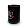 ODA 9135 No Finger Insignia Black Mug Mug Printify 